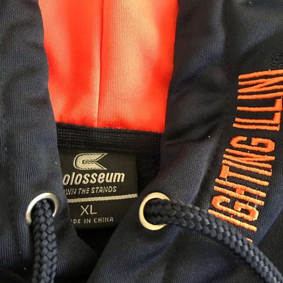 University of Illinois hoodie and socks - Picture 2 of 2